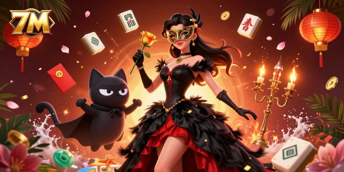 Engage with 7M's vibrant casino atmosphere, exploring dynamic gaming elements and exciting visuals.