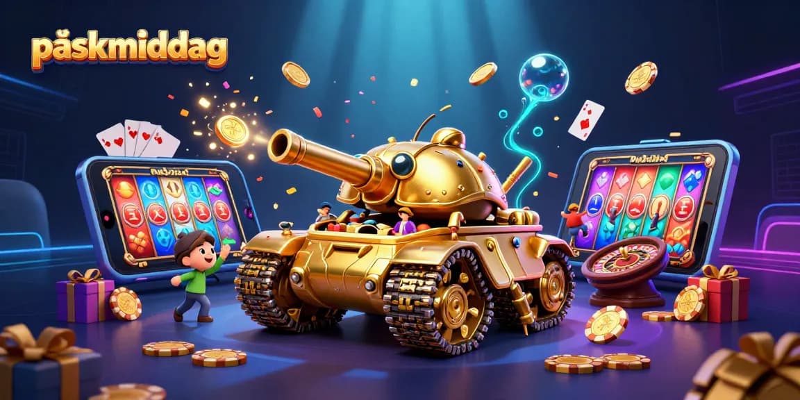 Engage in an exciting on-screen casino adventure themed around påskmiddag with vibrant game elements.