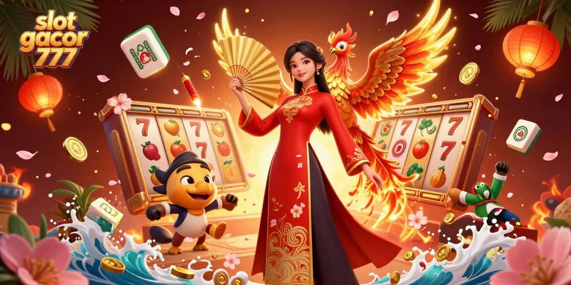 Experience the excitement of slot gacor 777 with vibrant gaming elements, engaging visuals, and a captivating atmosphere.