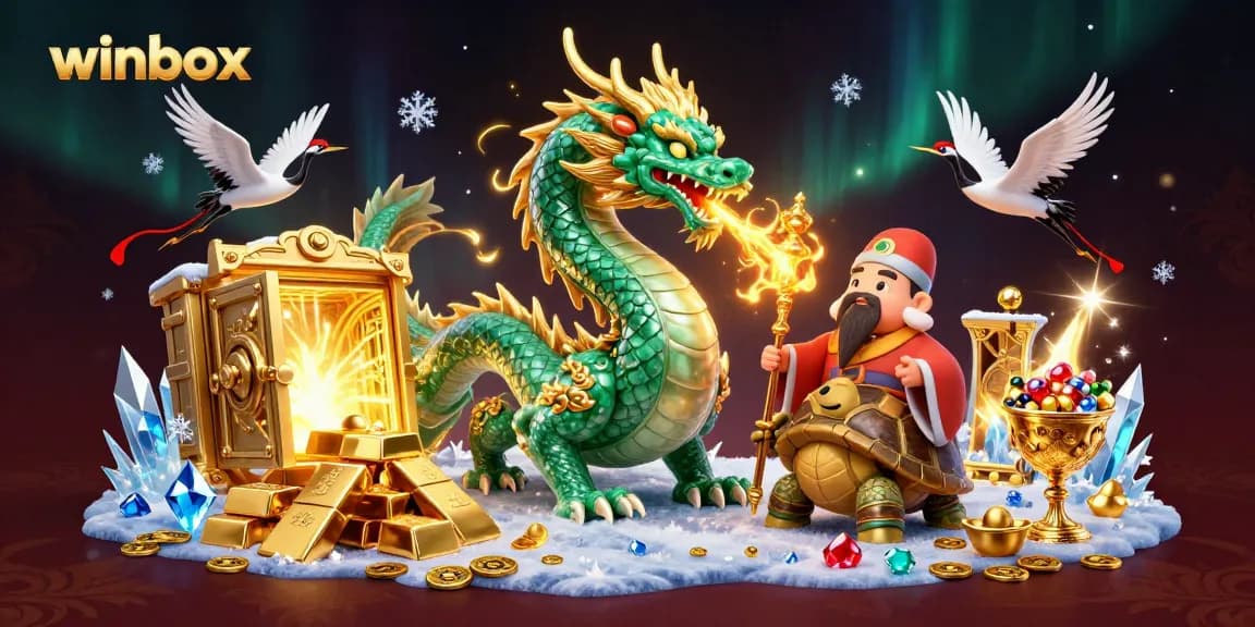Engage with winbox by spinning slots surrounded by golden treasures and mystical characters.