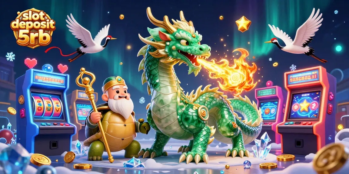Engage with the thrilling world of slot deposit 5rb featuring vibrant 3D gaming elements.