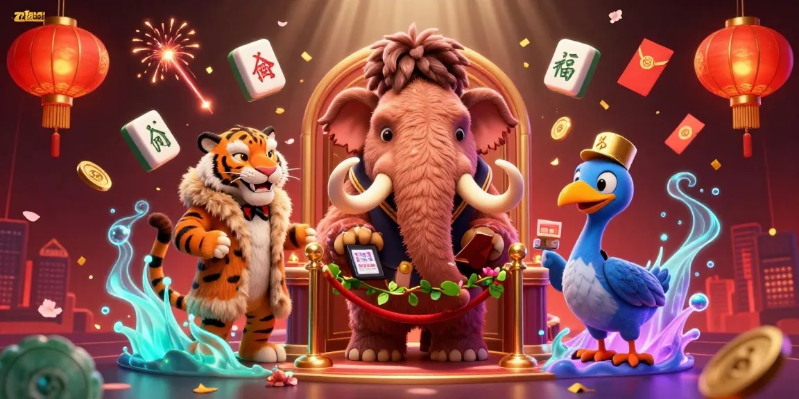 Experience thrilling gaming at zz188bet with a vibrant 3D virtual casino atmosphere featuring exciting characters.