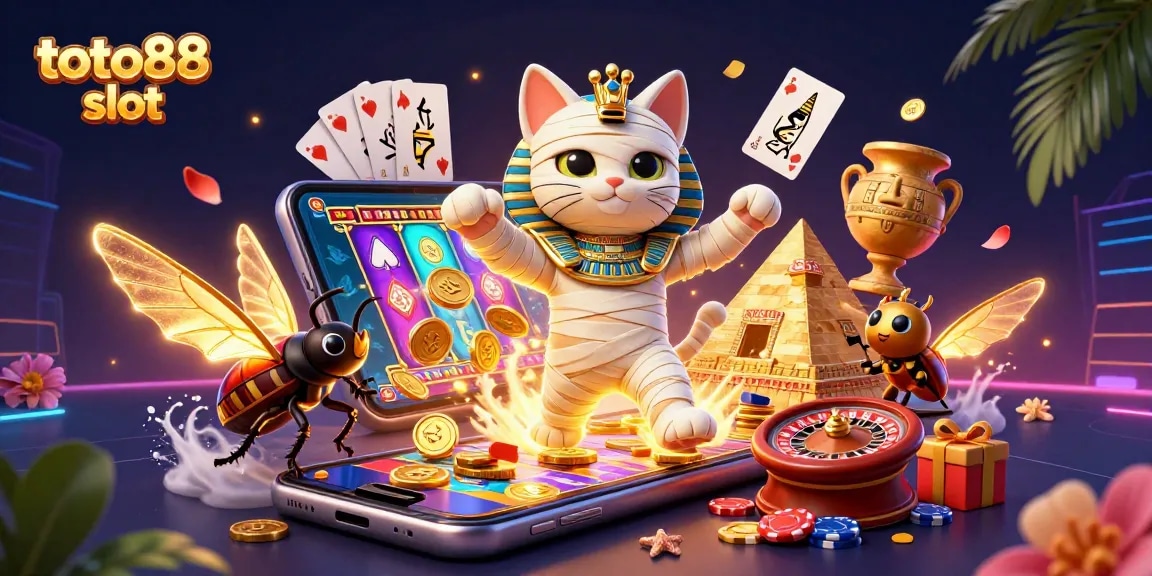 Spin colorful reels in the exciting world of toto88 slot gameplay as treasures unfold around you.