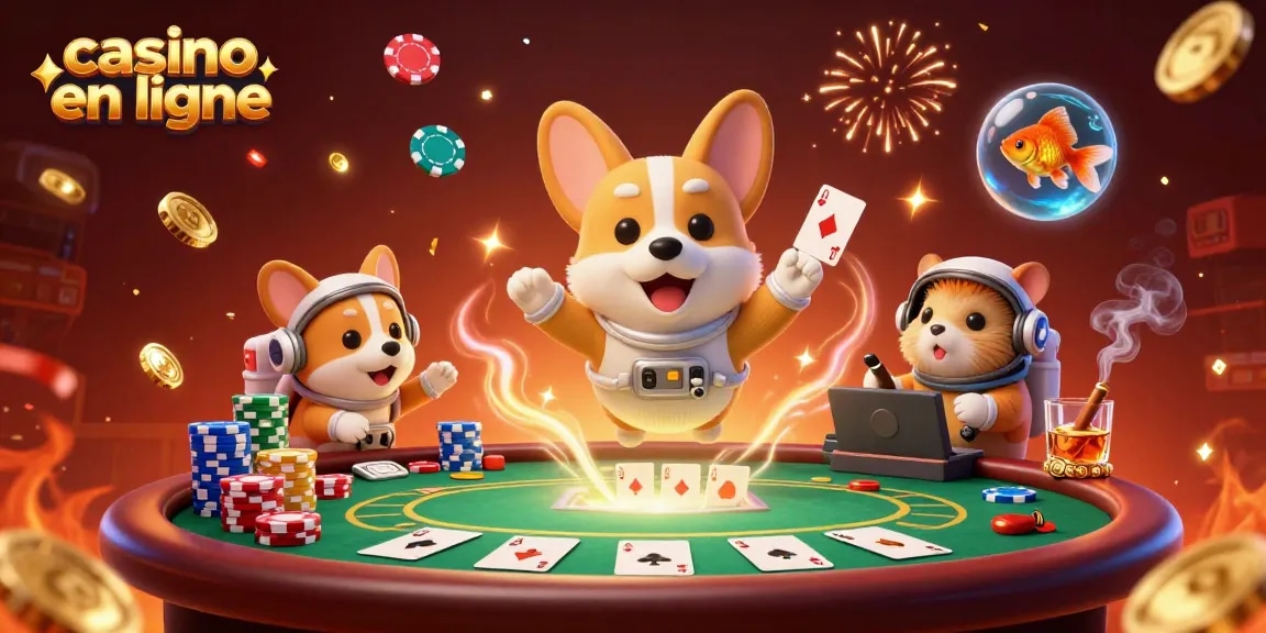 Plongez dans le monde captivant du casino en ligne avec des éléments de jeux et des personnages fascinants.