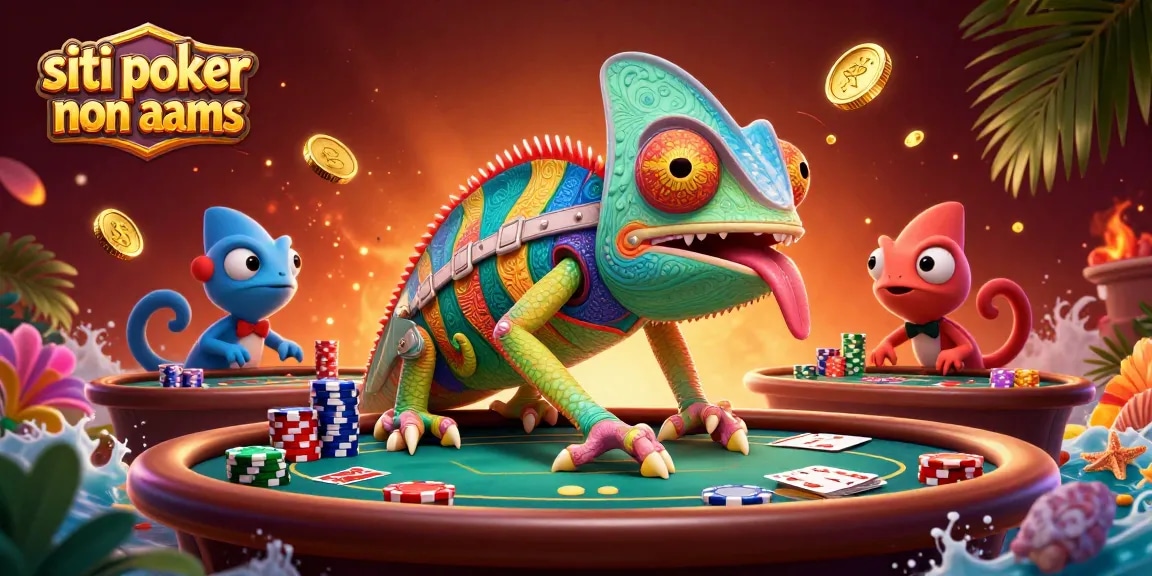 I siti poker non AAMS offrono un'esperienza di gioco entusiasmante con tavoli da poker e fiches scintillanti.