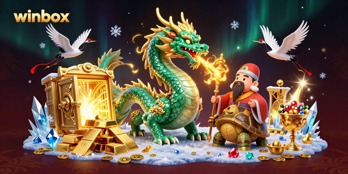 Engage with winbox by spinning slots surrounded by golden treasures and mystical characters.