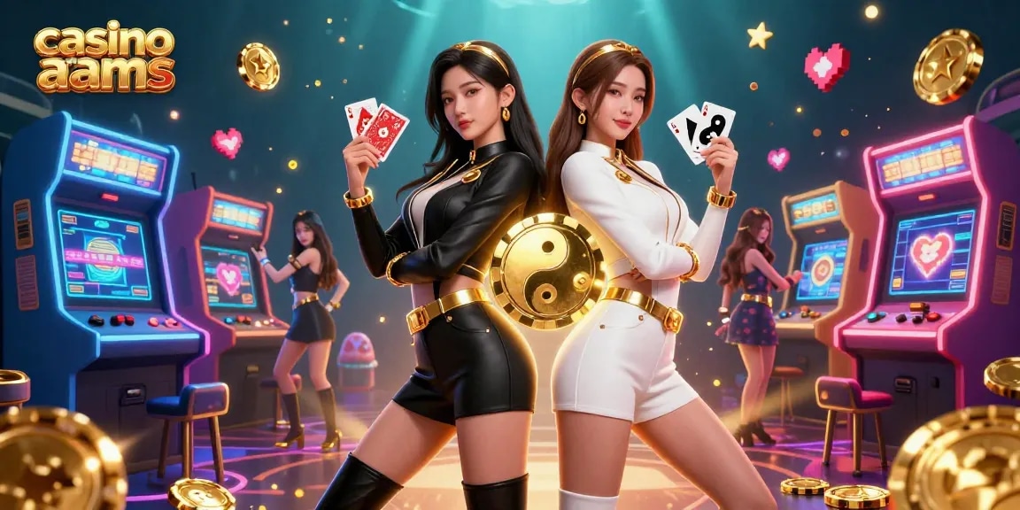 Vivi l'emozione dei casino non AAMS con due straordinarie donne asiatiche che illustrano la strategia di gioco.