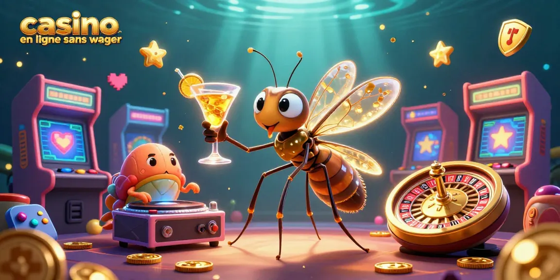 Jouez au casino en ligne sans wager avec des personnages animés dans un univers coloré.