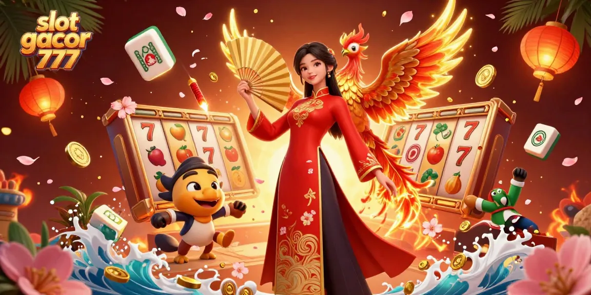 Experience the excitement of slot gacor 777 with vibrant gaming elements, engaging visuals, and a captivating atmosphere.