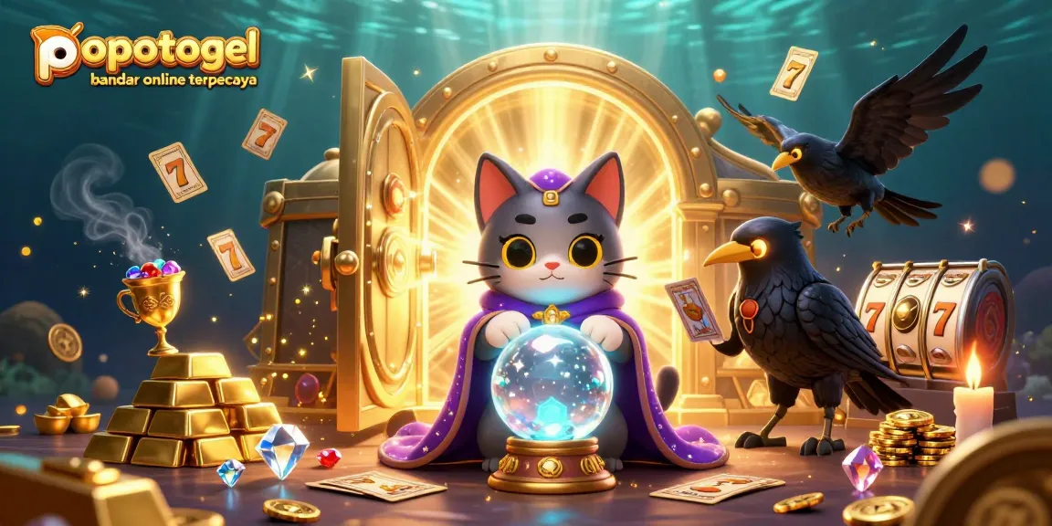 Engage with the vibrant world of popotogel bandar online terpercaya featuring mystical characters and gambling treasures.
