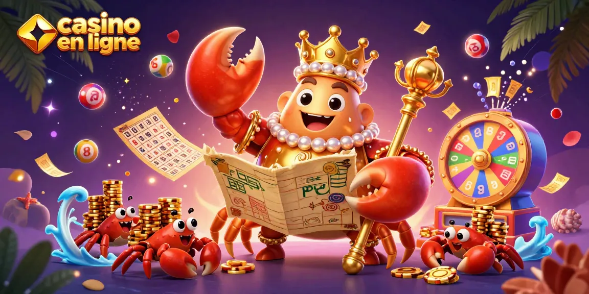 Gagnez avec le casino en ligne grâce à des illustrations colorées et dynamiques.
