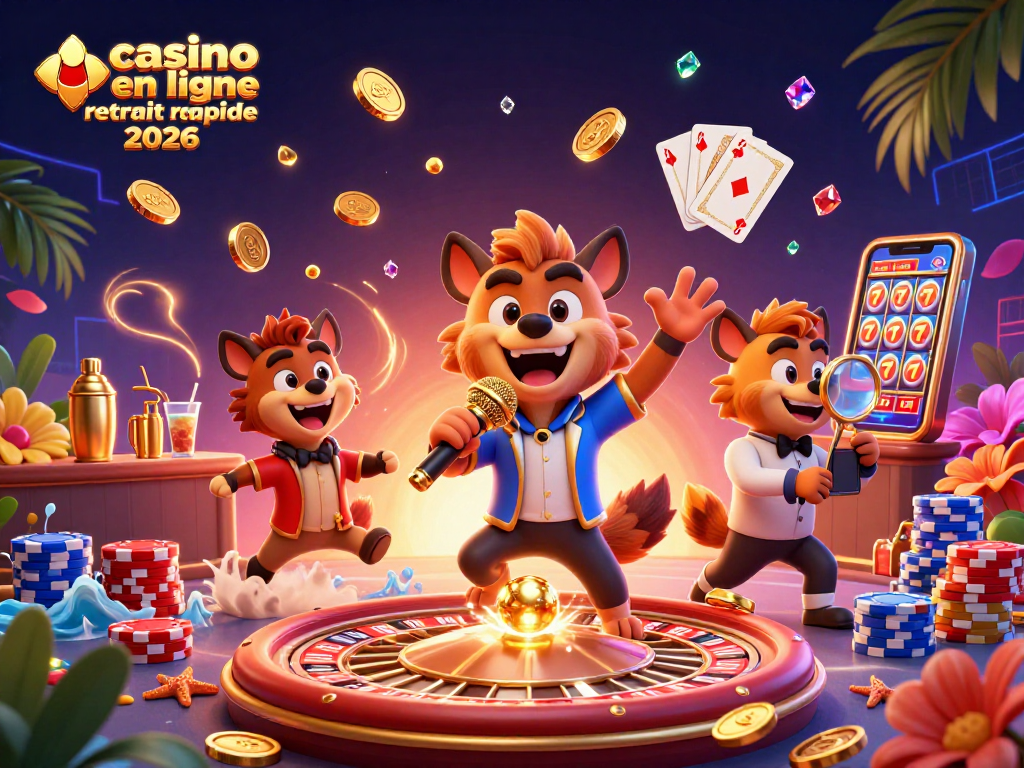 Gagnez rapidement avec un casino en ligne retrait rapide 2026 qui offre des retraits instantanés.
