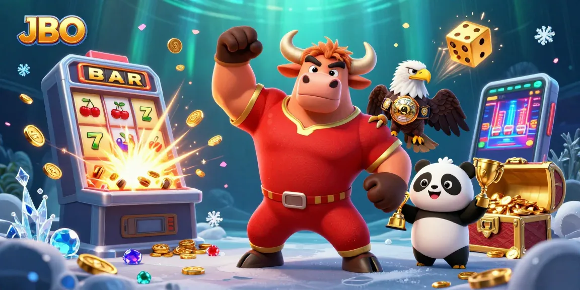 Experience big wins with JBO at a 3D casino filled with colorful games and vibrant characters.