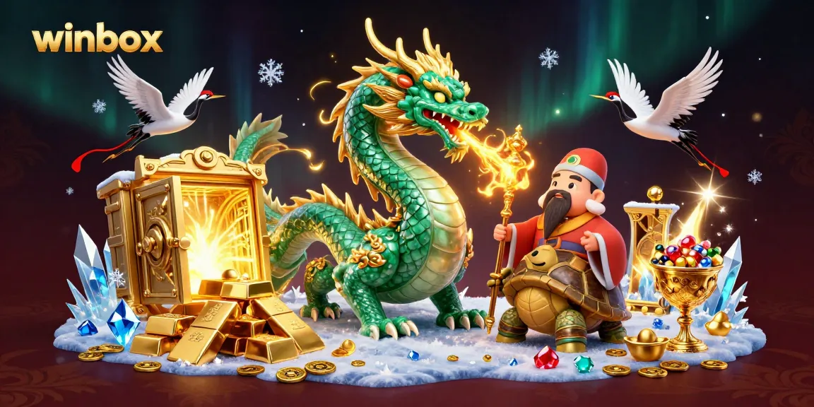 Engage with winbox by spinning slots surrounded by golden treasures and mystical characters.