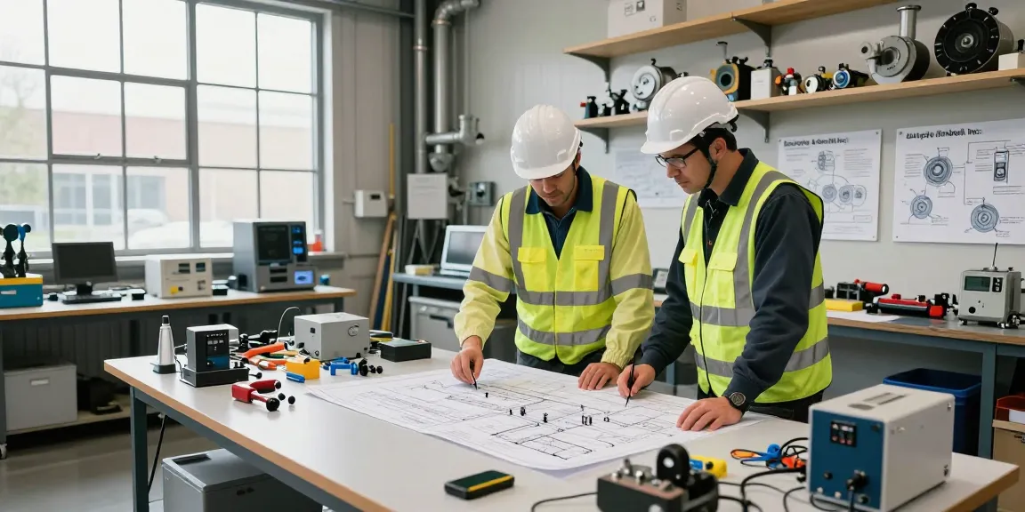 David Vepraskas Atlanta technicians collaborating on a healthcare infrastructure project at Batchelor & Kimball, Inc, showcasing engineering precision.