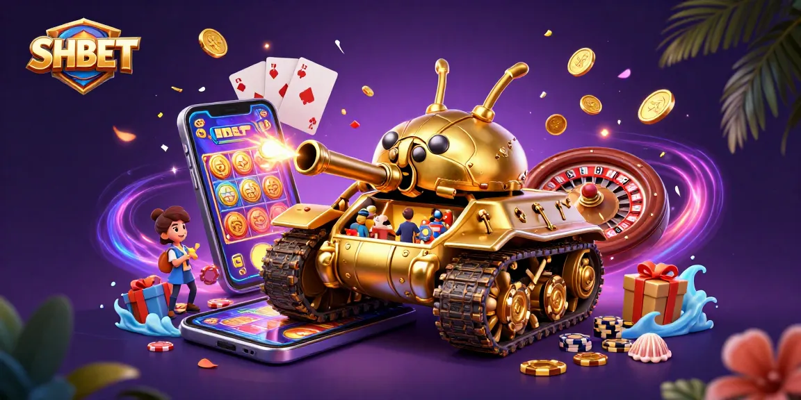 Experience the excitement at SH BET with a golden beetle tank casino bursting with gaming fun.