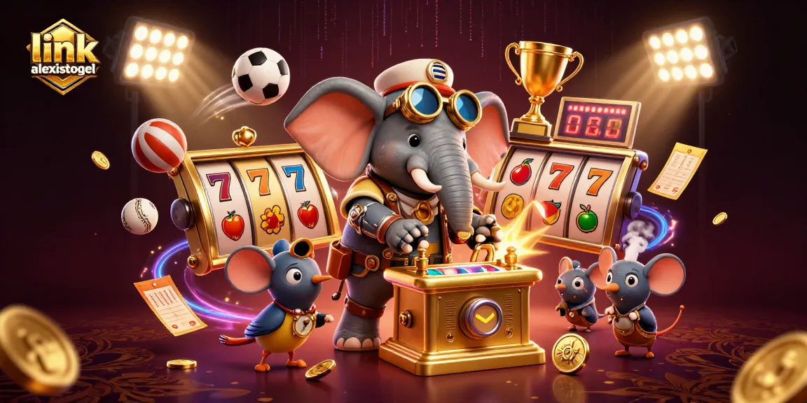 Experience the thrill of link alexistogel with dynamic slot machines and vibrant sports elements.
