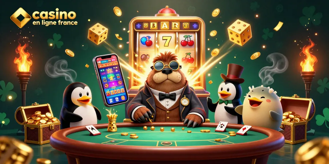 Vivez une expérience de jeu passionnante dans un casino en ligne France avec notre scène de poker sous-marin mettant en vedette des personnages fantaisistes.
