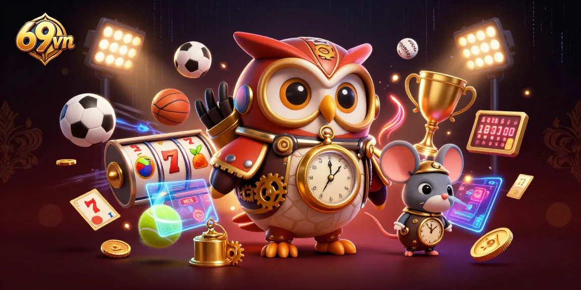 Experience thrilling wins at 69vn with action-packed slots and vibrant casino elements.