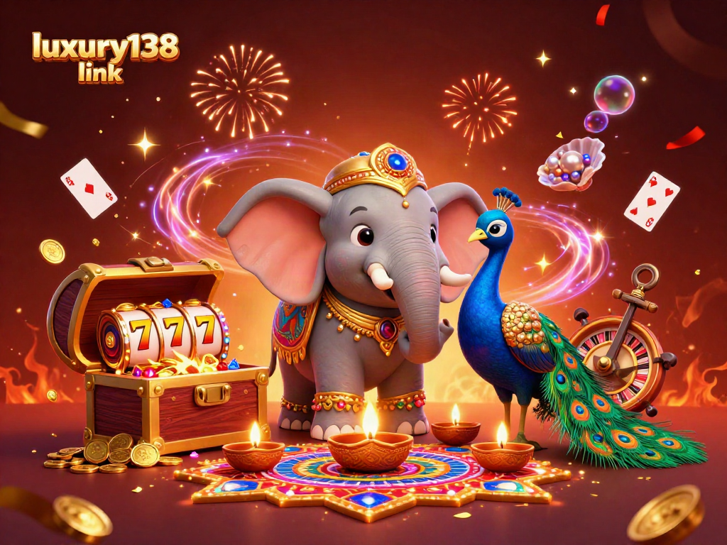 Menggandakan kesempatan menang dengan luxury138 link pada permainan slot dengan elemen meriah dan intrik kasino.