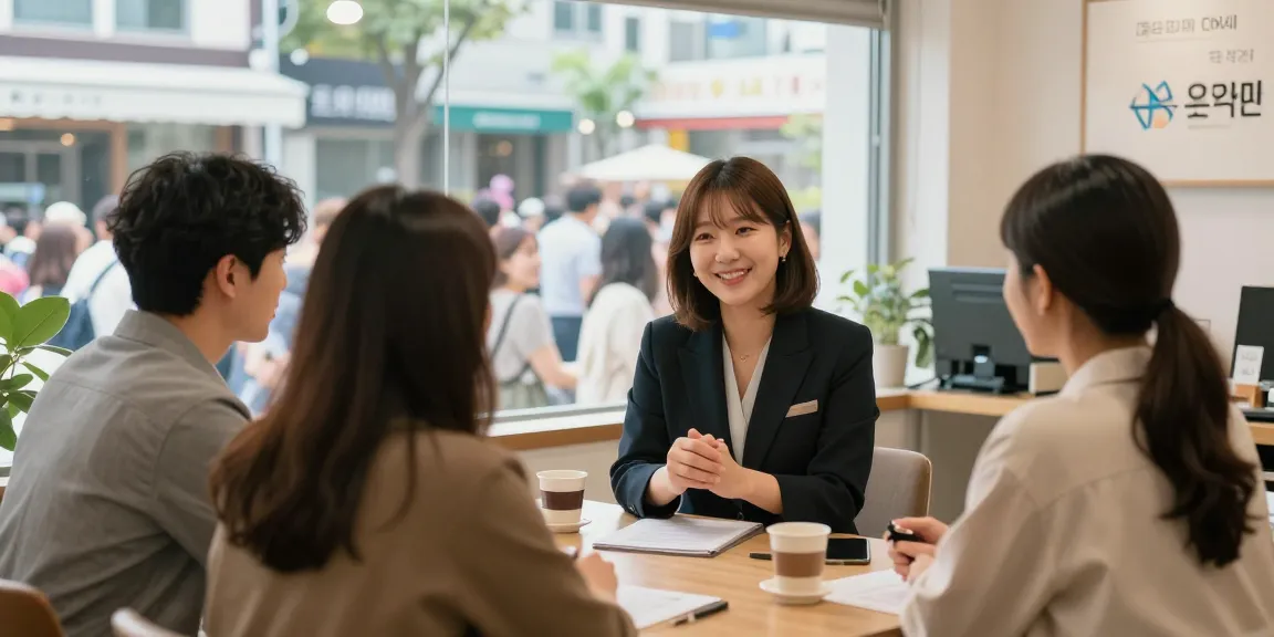 Trusted 강남오피 local services provider consulting with customers in a friendly setting.