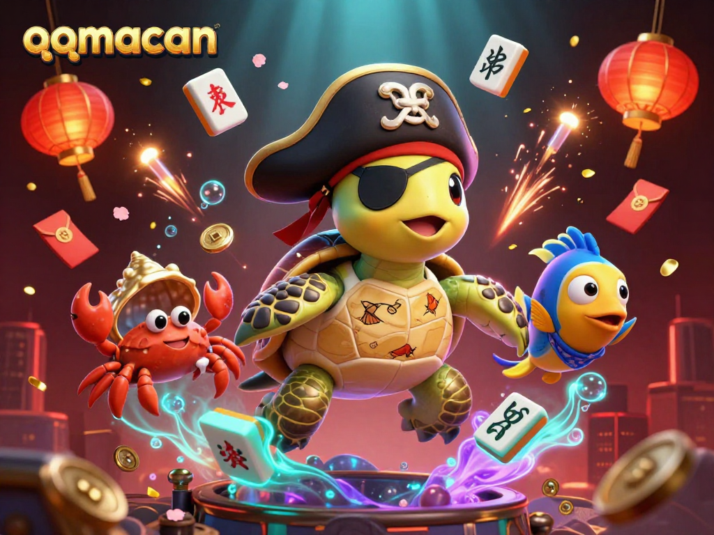 Engage with the exciting qqmacan gaming experience featuring vibrant characters and dynamic casino elements.