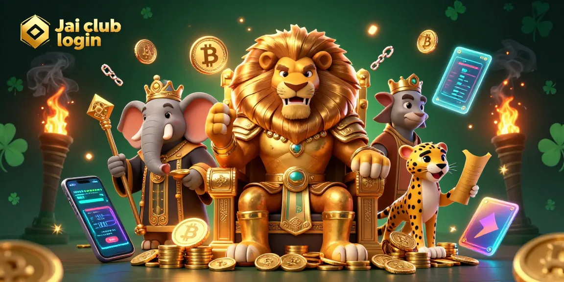 Experience the thrill of gaming with Jai club login as fierce characters engage amidst vibrant casino elements.