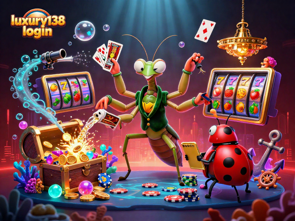 Login luxury138 untuk bermain judi slot dengan pengalaman kasino terbaik yang mengasyikkan.