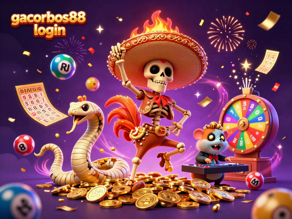 Engage in rich rewards at gacorbos88 login featuring vibrant gaming celebrations with jackpots.