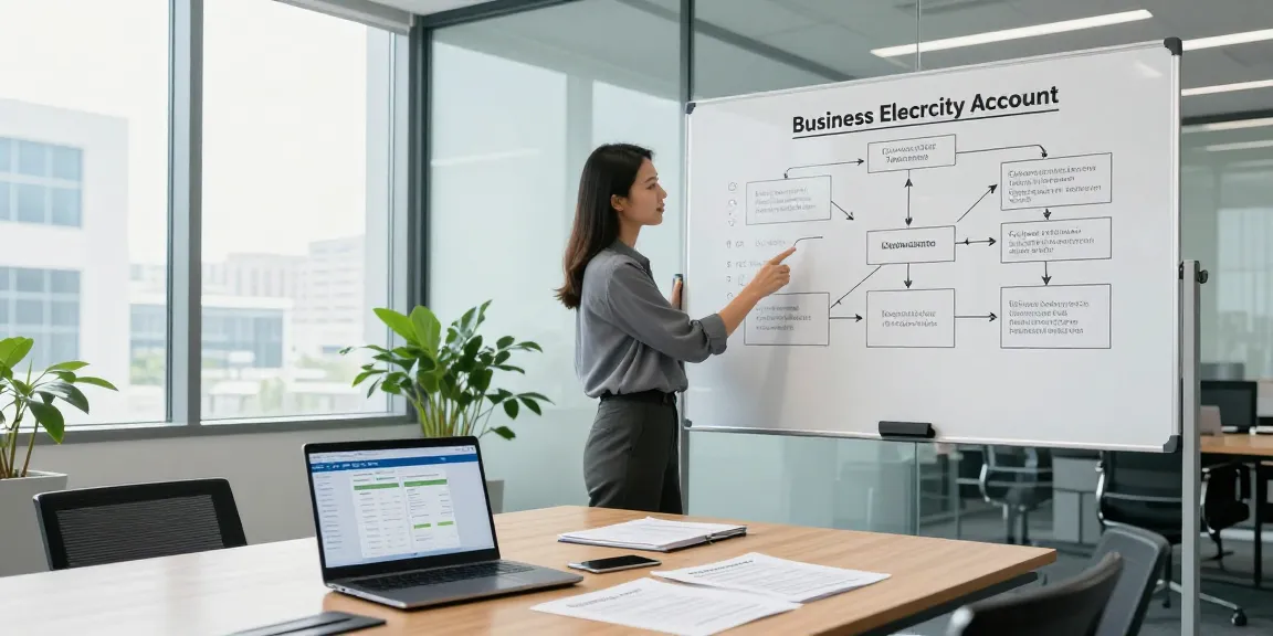 Understanding the process for migrating a business electricity account when moving to a new premise in a corporate setting.