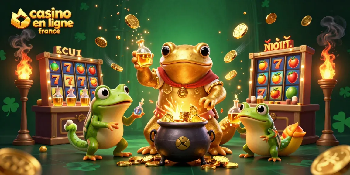 Jouez aux machines à sous comme un pro dans un casino en ligne France avec des jackpots lumineux.