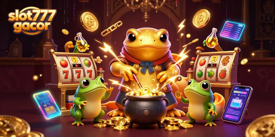 Menggenggam slot777 gacor, pengalaman perjudian digital interaktif dengan simbol keberuntungan dan elemen permainan