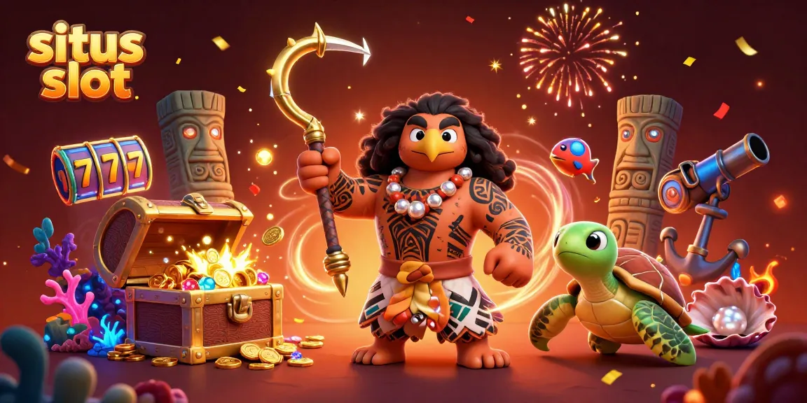 Experience thrilling situs slot gameplay with vibrant characters and dynamic casino elements.