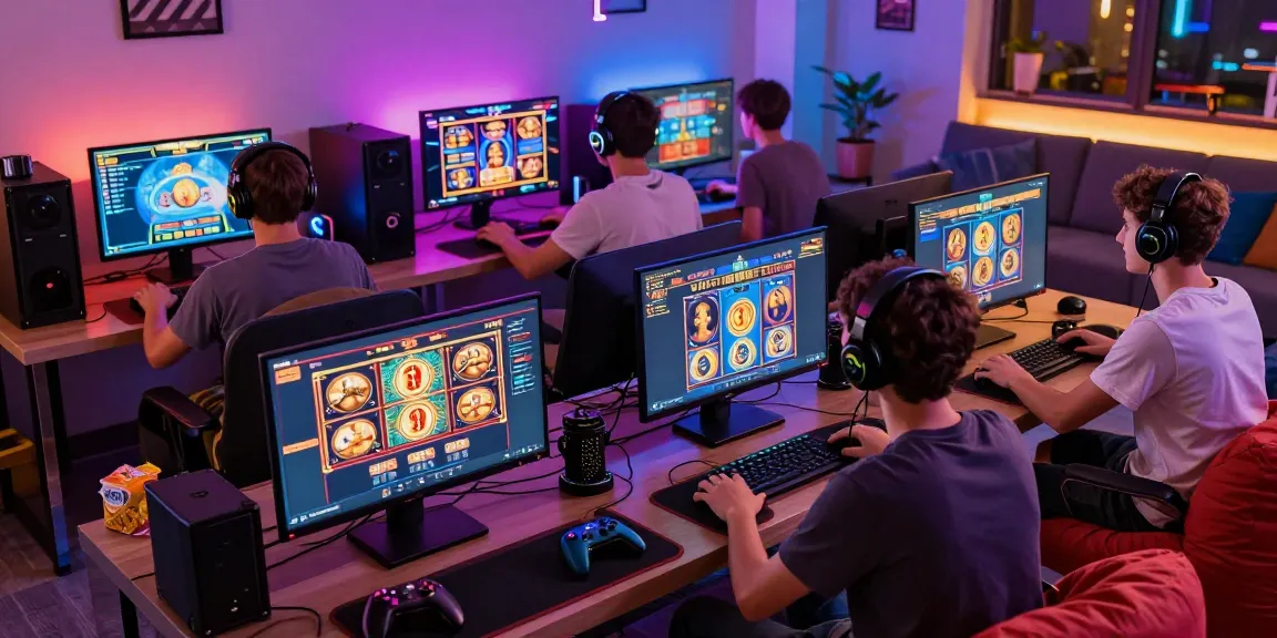 Exciting online gaming session featuring situs haha178 with players enjoying seamless access and vibrant music.