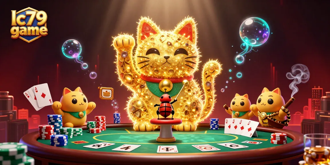 Bắn cá tại lc79 game với đồ họa tuyệt đẹp và các biểu tượng casino thú vị.
