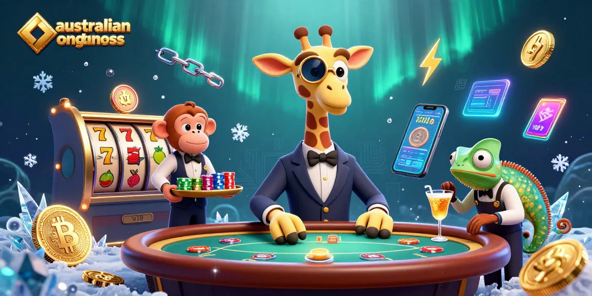 Experience the excitement at australian online casinos with vibrant characters and slot action.